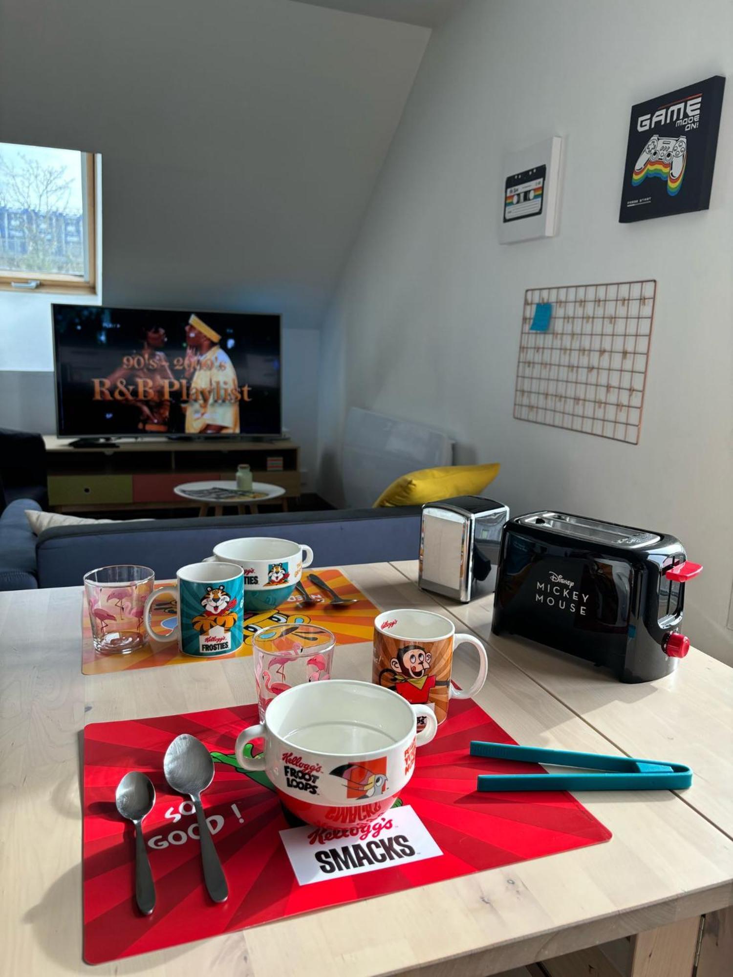 Appartement Nouveau ! Le Flashback - Parking Gratuit - King Size Amiens